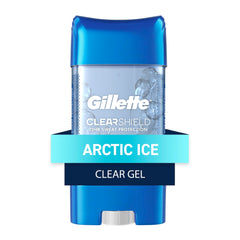 Gillette Antiperspirant and Deodorant for Men, Clear Gel, Arctic Ice, 108g