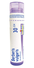 Boiron Berberis vulgaris 30ch,Homeopathic medicine. Each tube contains 4 g (approximately 80 pellets)