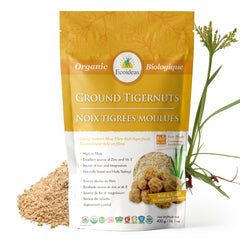 Ecoideas Organic Tigernuts, Stone Ground, 400g