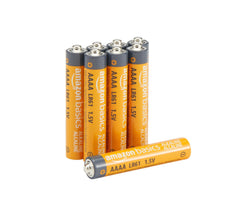 Amazon Basics AAAA 1.5 Volt Everyday Alkaline Batteries - Pack of 8
