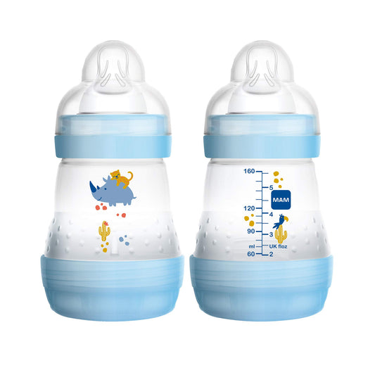Easy Start Anti-Colic Bottle 5oz (2 count), Boy