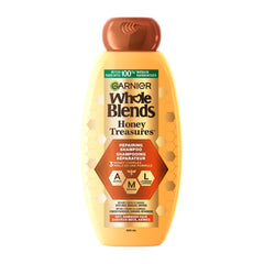Garnier Whole Blends Honey Treasure Repair Shampoo. Split Ends and Breakage Remedy, Paraben-Free, 650 ml