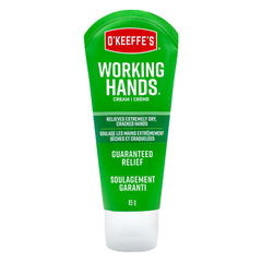 O'Keeffe's Working Hands Hand Cream for Extremely Dry, Cracked Hands, Heals, Relieves and Repairs, Boosts Moisture Levels, 3oz/85g, Pack of 1