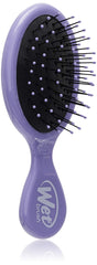 Wet Brush Squirt Detangler Hair Brushes - Mini Detangling Brush with Ultra-Soft IntelliFlex Bristles Glide Through Tangles with Ease - Pain Free Comb for All Hair Types, Purple