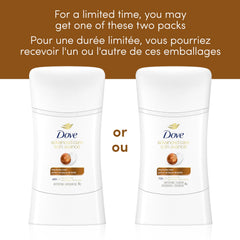 Dove Advanced Care Antiperspirant Deodorant for Women Shea Butter Scent with Pro-Ceramide Technology for Soft, Resilient Skin, 74g