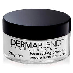 Dermablend Loose Setting Powder, Translucent Powder for Face Makeup, Mattifying Finish and Shine Control, 28g
