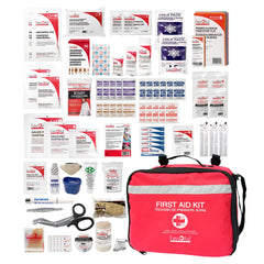 First AId Central 182 Piece Deluxe All-Purpose First Aid Kit