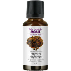 NOW Essential Oils, Myrrh Oil Blend, Steam Distilled, 100% Pure, 30mL