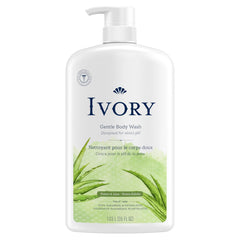 Ivory Gentle Body Wash, Notes of Aloe, 35oz