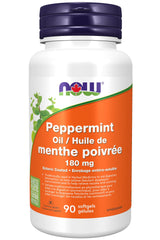 NOW Supplements, Peppermint Gels with Ginger & Fennel Oils, Enteric Coated, Digestive Support*, 90 Softgels