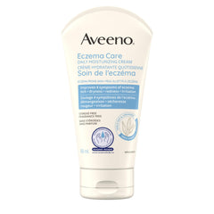 Aveeno Eczema Care Daily Moisturizing Cream, Dry Skin Moisturizer, Itchy Skin Relief, Eczema prone Skin, Fragrance Free, 166mL