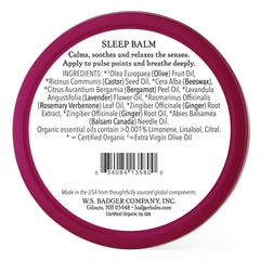 Badger Balms Sleep Balm 56 Grams