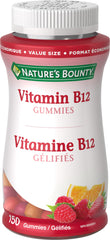 Nature's Bounty Vitamin B12 Supplement, Helps maintain good health, Value Size, 150 Gummies