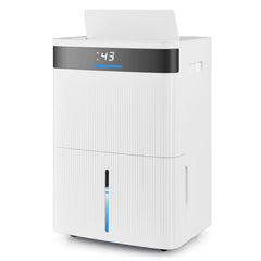 74 Pint Dehumidifier for 4500 Sq Ft, 22 Pints DOE, CSA Certified, Swing Louvre, 1.4 Gallon Tank