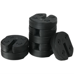 Set of 8 Canopy Weights 40lbs Weight Plate Kit with No-Pinch Design
