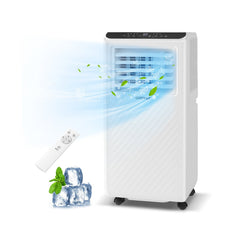 8000 BTU Portable Air Conditioner, 3 in 1 Floor AC Unit with Fan and Dehumidifier, 250 sq ft