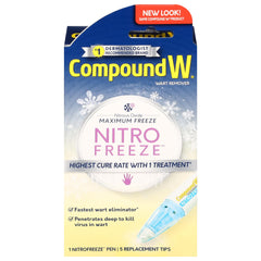 Compound W Nitrofreeze Wart Remover System - 1 Count - For Treatment & Common/Plantar Wart Removal