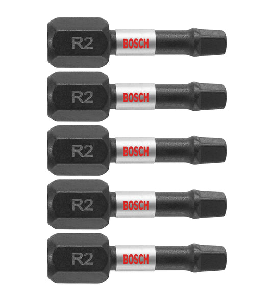 Bosch ITSQ2115 15 Pc. Impact Tough 1 In. Square #2 Insert Bits