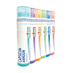 Boiron Capsicum annum 6ch,Homeopathic medicine. Each tube contains 4 g (approximately 80 pellets)