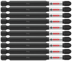 Bosch ITPH335B Impact Tough 3.5 in. Phillips #3 Power Bits