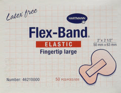 Hartmann 555910 Flex-Band Fabric Adhesive Bandages, Fingertip, 2"