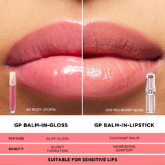 L’Oréal Paris Glow Paradise Balm-in-Lipstick, Tinted Lip Balm with Pomegranate Extract for Sensitive Lips, Pastel Exaltation, 0.1 oz.