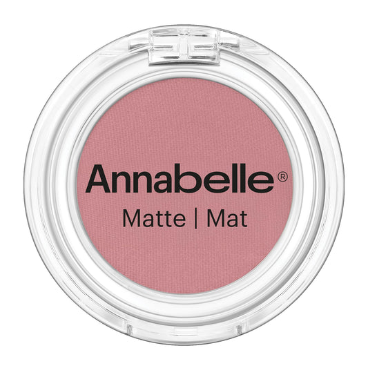Annabelle Matte Single Eyeshadow, Rose Quartz, Soft & Silky Texture, Highly Pigmented Shades, Long-Lasting, Cruelty-Free, Paraben-Free, Fragrance-Free, 1.5 g