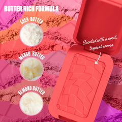 NYX Professional Makeup Buttermelt Blush, Buttery Soft Powder Blush, Up to 12 H Wear, Fade & Transfer Resistant, With Mango, Almond & Shea Butters, Shade: Had Butta