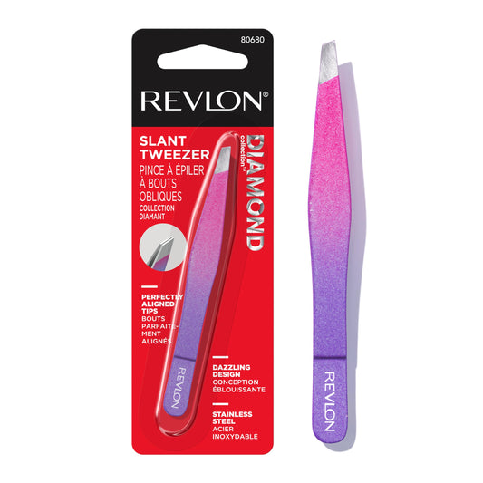 Revlon Diamond Collection Tweezer (Colors May Vary)(Pack of 1), Multicolor