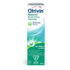 OTRIVIN® SALINE Sea Water & Aloe Moderate Stream