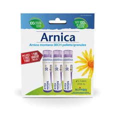 Boiron Arnica montana 30ch.Homeopathic medicine 3 tubes (4g each tube)