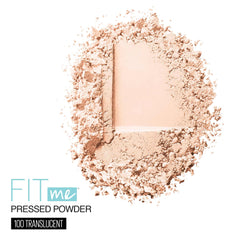 Maybelline New York Matte + Poreless Pressed Face Powder Makeup, Translucent, 8.5 Grams