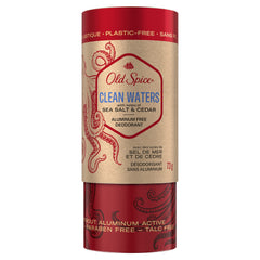 Old Spice Clean Waters Deodorant for Men with Cedar & Salt, 73 g