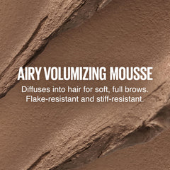 Maybelline New York Superfluff Brow Mousse, All-Day Wear, Full Brows, Airy Volumising Mousse, Soft Brown, 5ml