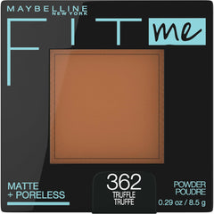 Maybelline New York Fit Me Matte + Poreless Pressed Face Powder Makeup, Truffle, 0.28 Ounce