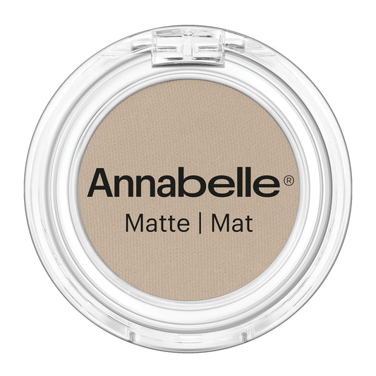 Annabelle Matte Single Eyeshadow, Sandstone, Soft & Silky Texture, Highly Pigmented Shades, Long-Lasting, Cruelty-Free, Paraben-Free, Fragrance-Free, 1.5 g