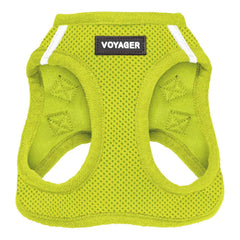 Voyager Step-in Air Dog Harness - All Weather Mesh Step in Vest Harness for Small and Medium Dogs by Best Pet Supplies - Harness (Lime Green), XXX-Small