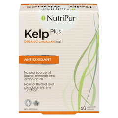 Nutripur Organic KelpPlus, Iodine Supplement, 60 vegetarian capsules