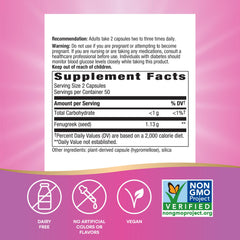 Nature’s Way Fenugreek Seed – Breastfeeding Supplement – Lactation Support to Help Mothers Increase Breast Milk Production, Non-GMO – 100 Vegetarian Capsules