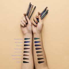 Marcelle Velvet Gel Waterproof Eyeliner, Jet Black, Smooth Texture, 24H Long-Lasting, Smudge-Proof, Transfer-Proof, Hypoallergenic, Fragrance-Free, Cruelty-Free, 1.3 g