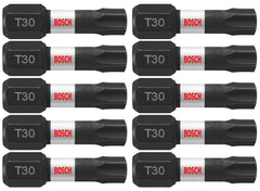 Bosch ITT30102 2 Pc. Impact Tough 1 In. Torx #30 Insert Bits