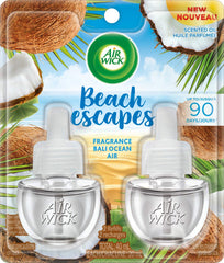 Airwick Scented Oil Refill, Bali Ocean Air, Infused With Natural Essential Oils,(2x20ml)