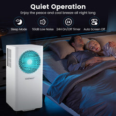 10000 BTU Portable Air Conditioner, 3-in-1 Stand Up AC Unit with Dehumidifier, 450 sq ft