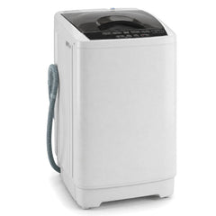 9.93 lbs Full Automatic Washing Machine with 8 Preset Programs-Gray