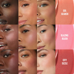 Maybelline Sunkisser Liquid Blush, Blendable Formula, Natural Glow, Vitamin E Infused, Sol Search, 4.7 ml