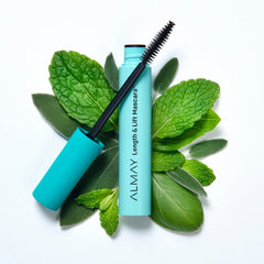 Almay Lenghthening Mascara,Volume & Lift, Eye Makeup, Hypoallergenic and-Fragrance Free, 030 Black Brown, 0.24 Fl Oz/ 7.1 ml