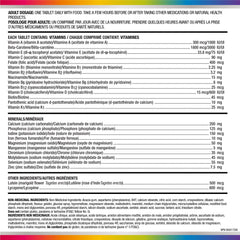 Centrum Adult Select Essentials Multivitamins for Men & Women 50 Plus, Chewables Multivitamins/Minerals Supplement, Lemon Berry Flavour, 60 Chewable Tablets (Packaging May Vary)