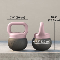 Soft Kettlebell, 11lb Kettle Bell with Anti-Slip Grip for Home Gym Weight Lifting and Strength Training