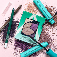 Almay Eyeshadow Palette, Longlasting Eye Makeup, Primer Enriched with Antioxidant Vitamin E, Hypoallergenic, 040 Green Eyes, 0.1 Oz/ 2.8g