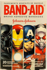 BAND-AID® Brand Bandages featuring MARVEL Avengers, 20 Count